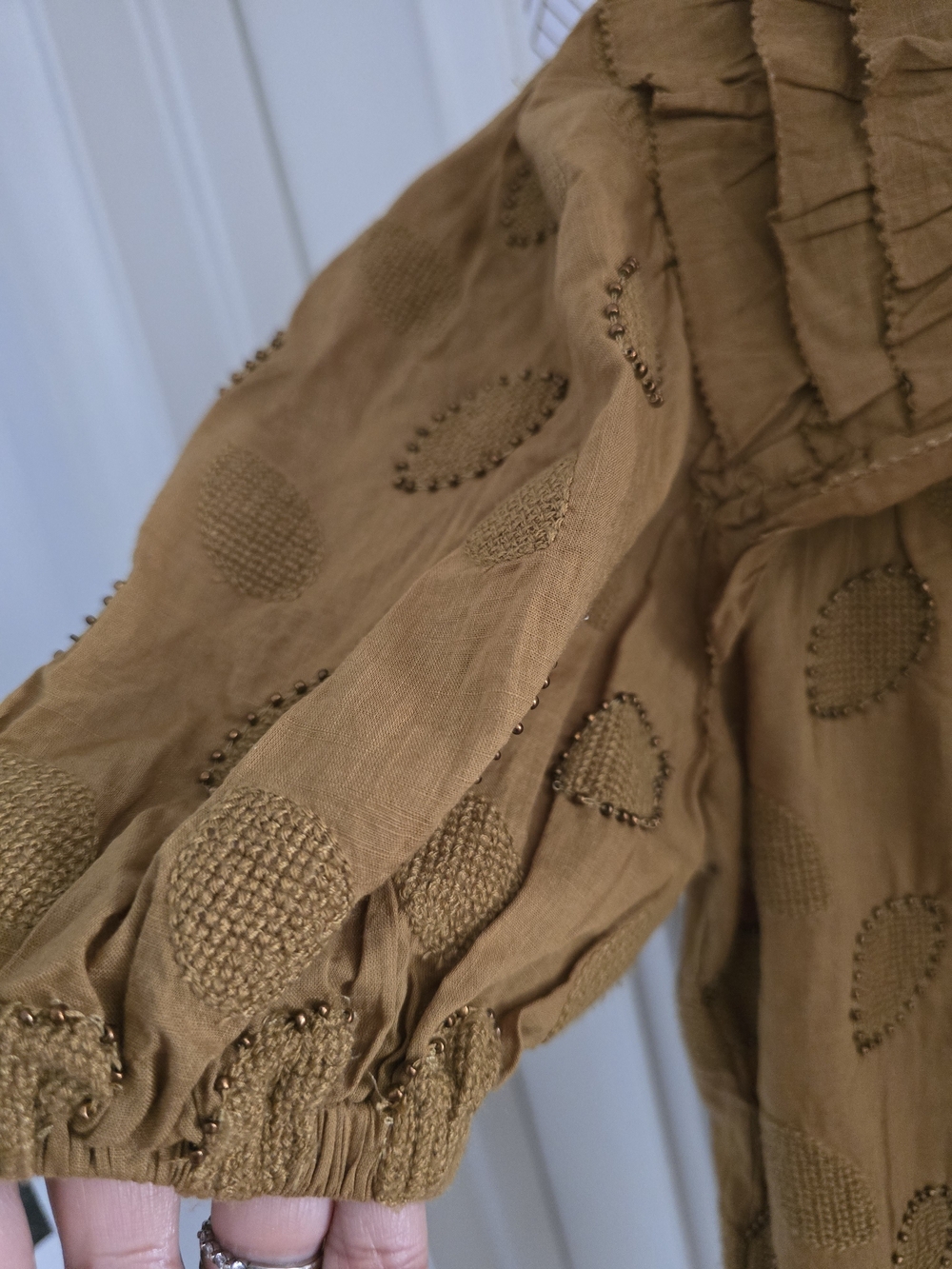 Let Me Be Aiko Ruffled Blouse - Picture 5 of 9